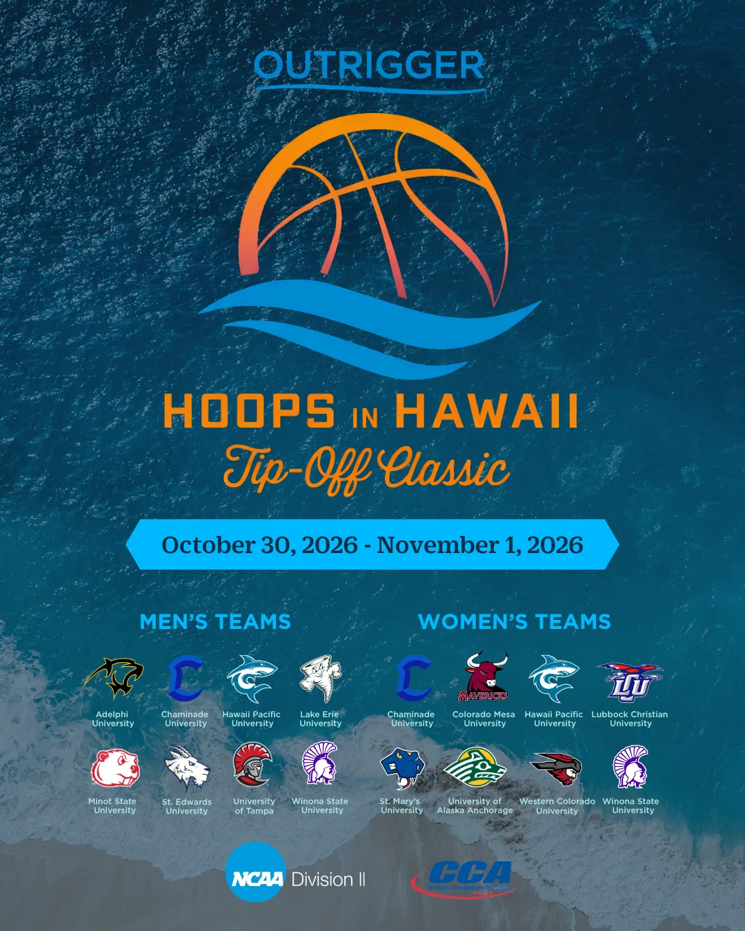 2026 Hoops in Hawaii Tip-Off Classic field reveal