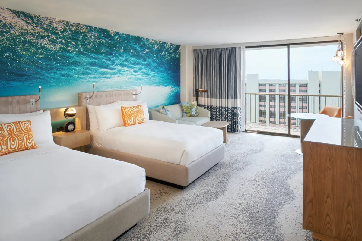 OUTRIGGER Waikiki Beachcomber Hotel sample guest room 1